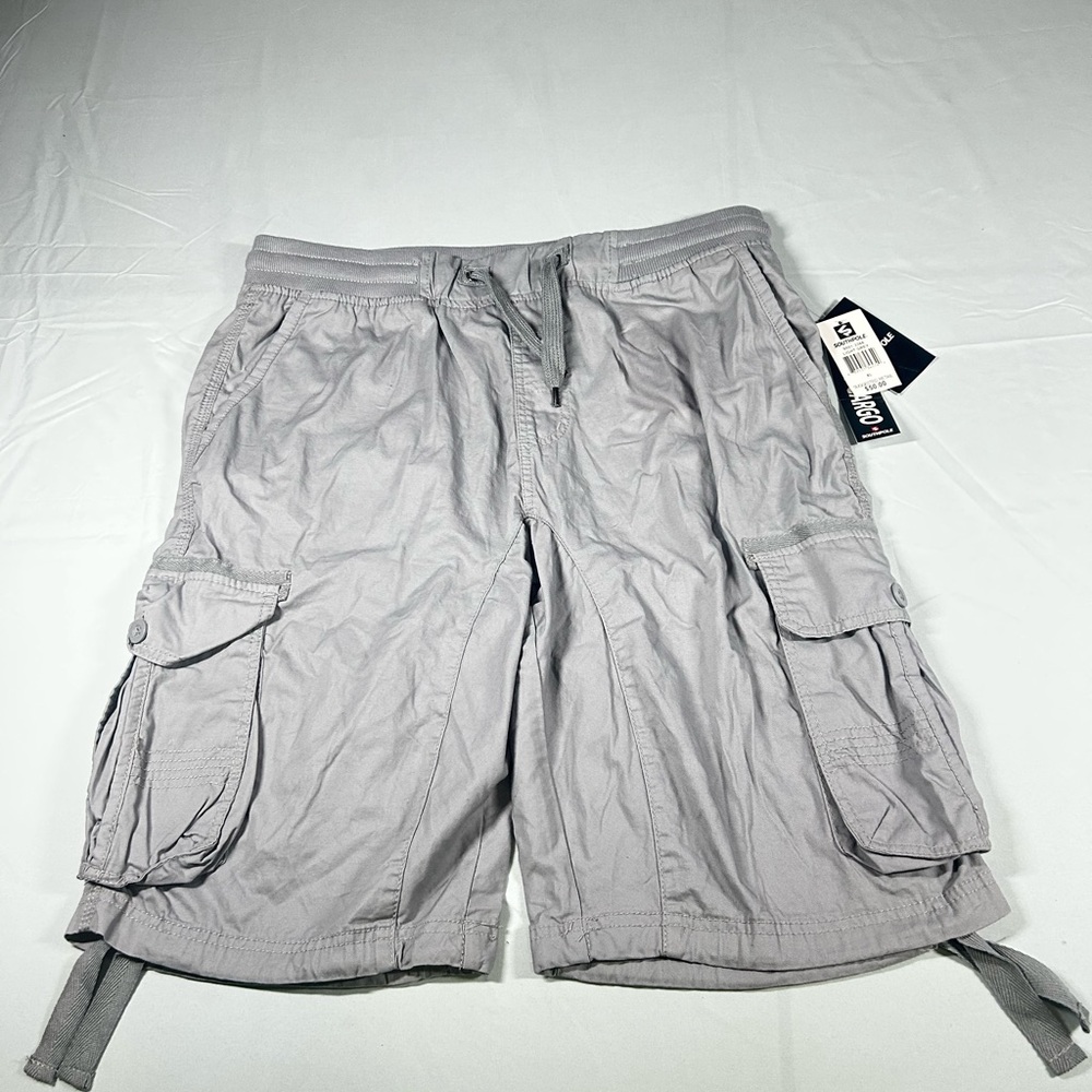 South Pole Light Gray Cargo Shorts for Men Size xl